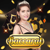 Baccarat card game icon